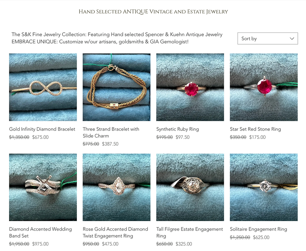 Unwrap Timeless Elegance: Spencer & Kuehn's Holiday Sale Offers 50% Off All Estate and Antique Jewelry