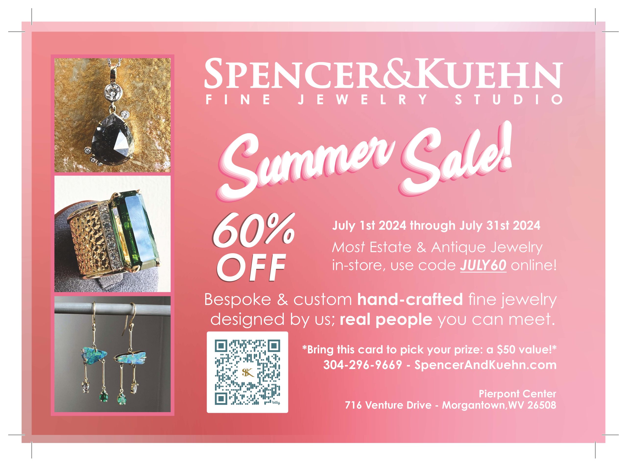 pink summer sale 60% off