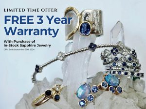 Comprehensive 3-Year Jewelry Care Plan and Flexible Financing for Your Sapphire Jewelry at Spencer and Kuehn