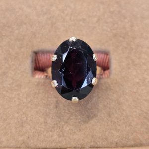 Estate Deep Red Ring