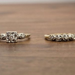 Estate Illusion Head Wedding Set