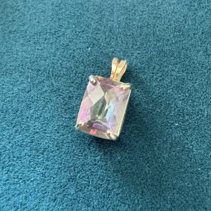 Mystic Topaz Estate Pendant