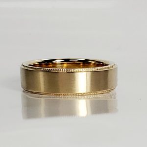 Flat Millgrain Edge Band