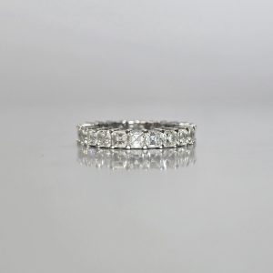 Ascher Cut Diamond Eternity Band