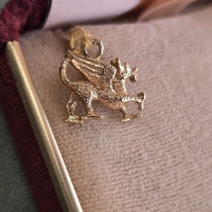 Estate Griffin Charm