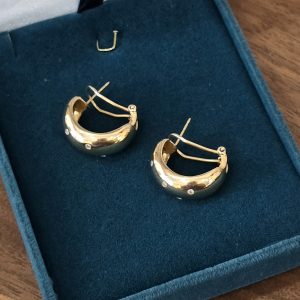 Estate Diamond Omega Hoops