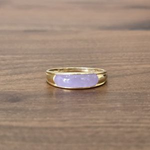 Estate Low Profile Jade Ring
