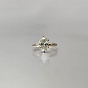 Oval Diamond Engagement Ring