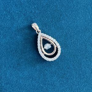 Estate Floating Diamond Pendant
