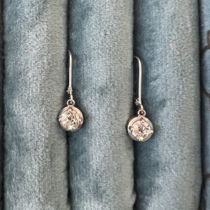 Old European Cut Diamond Dangles