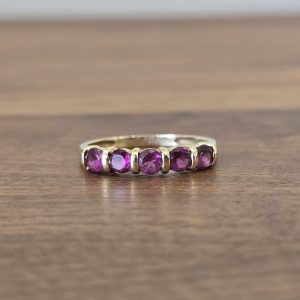 Estate Birthstone Band