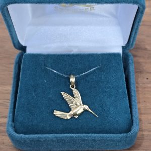 Estate Hummingbird Pendant