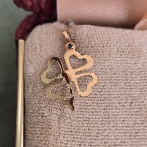 Estate 4-Leaf Clover Charm