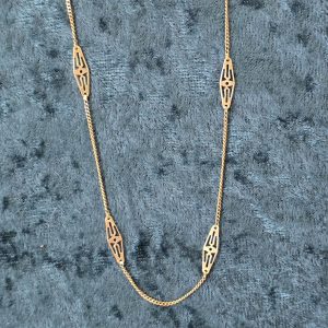 Estate Fancy Link Necklace