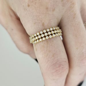 Flexible Diamond Band