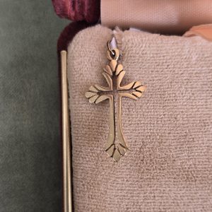 Estate Decorative Cross Charm
