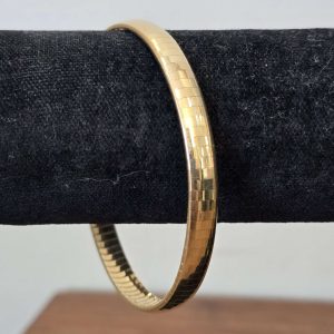 Estate Yellow Omega Bracelet