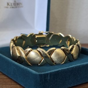Estate Gold XO Bracelet