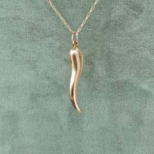 Estate Italian Horn Charm
