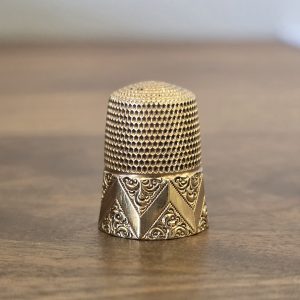 Estate Gold Thimble