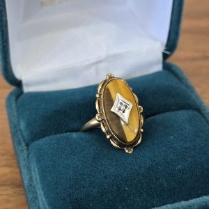 Estate Cats Eye Ring
