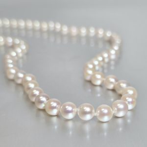 Blush Akoya Pearl Necklace