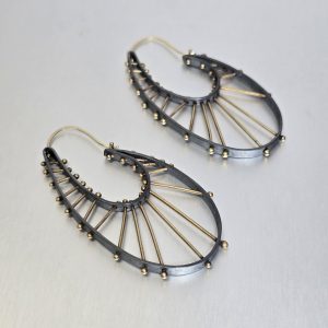 Nautilus Hoop Earrings