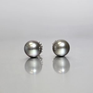 Tahitian Pearl Stud Earrings
