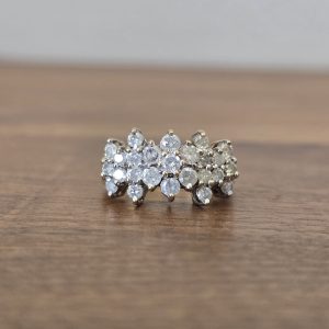 Estate Diamond Cluster Ring