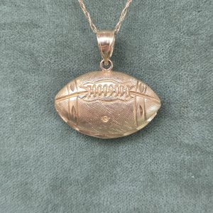 Estate Football Pendant