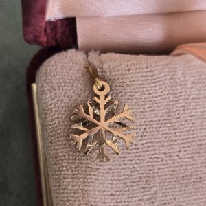 Estate Snowflake Charm/Pendant