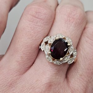 Estate Royal Garnet Ring