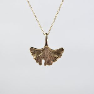 Ginkgo Leaf Pendant