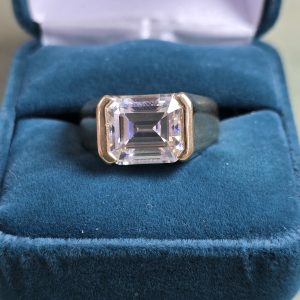 Estate Men's Moissanite Ring