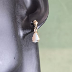 Estate Opal Dangle Earrings