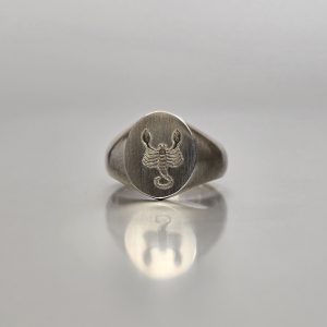 Scorpion Signet Ring