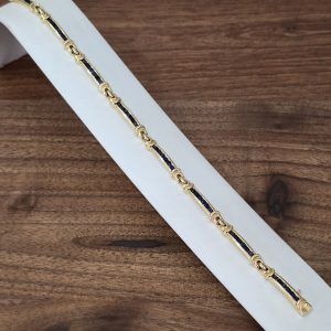 Estate Sapphire Tennis Bracelet