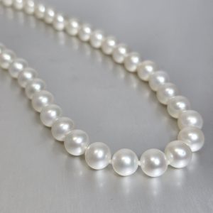 Gold Freshwater Pearl Necklace