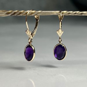 Amethyst Dangle Earrings