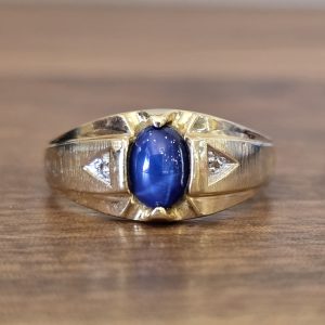 Estate Men's Linde Star Ring