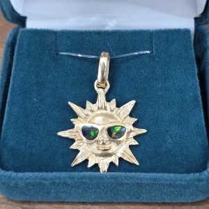 Estate Sun Pendant