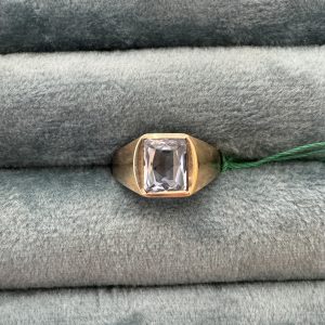 Light Blue Estate Birthstone Ring