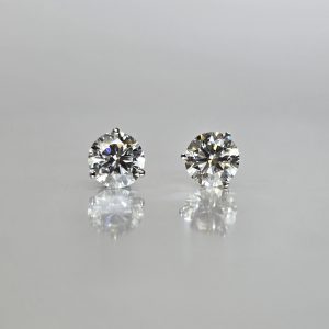 4ct Lab Grown Diamond Stud Earrings