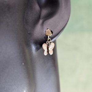 Estate Butterfly Earrings