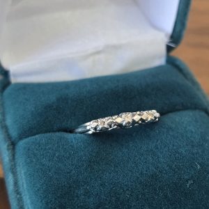 Estate Dainty Diamond Band