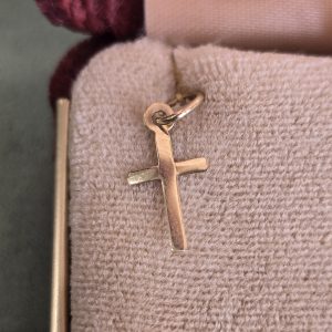 Estate Simple Cross Charm