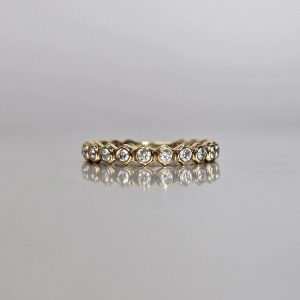 Diamond Honeycomb Ring