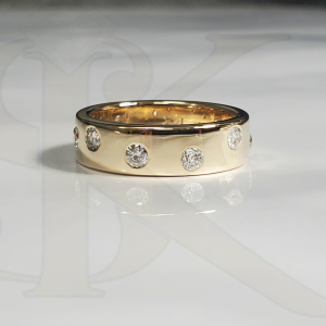 Diamond Wave Eternity Band