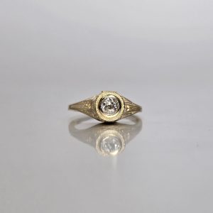 Vintage Inspired Engagement Ring