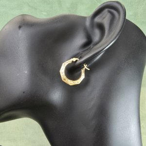 Estate Art Deco Hoops